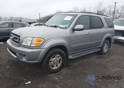 2004 Toyota Sequoia Sr5 from USA, damaged, VIN 5TDBT44A04S220901